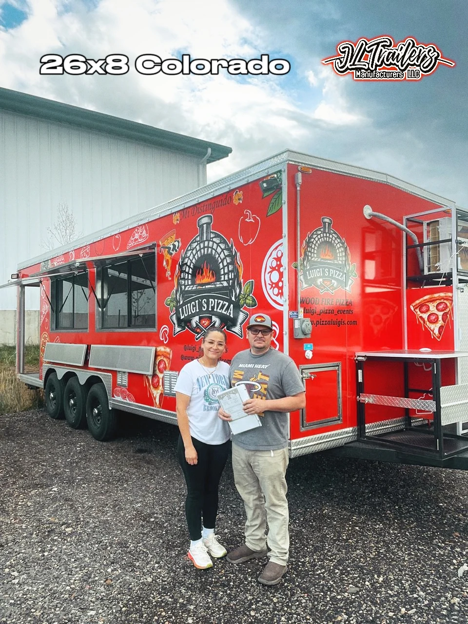 26x8 Luigi's Wood Fire Pizza (Colorado)