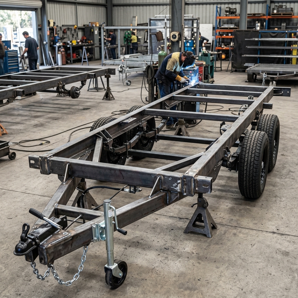 Reinforced Chassis & Axles