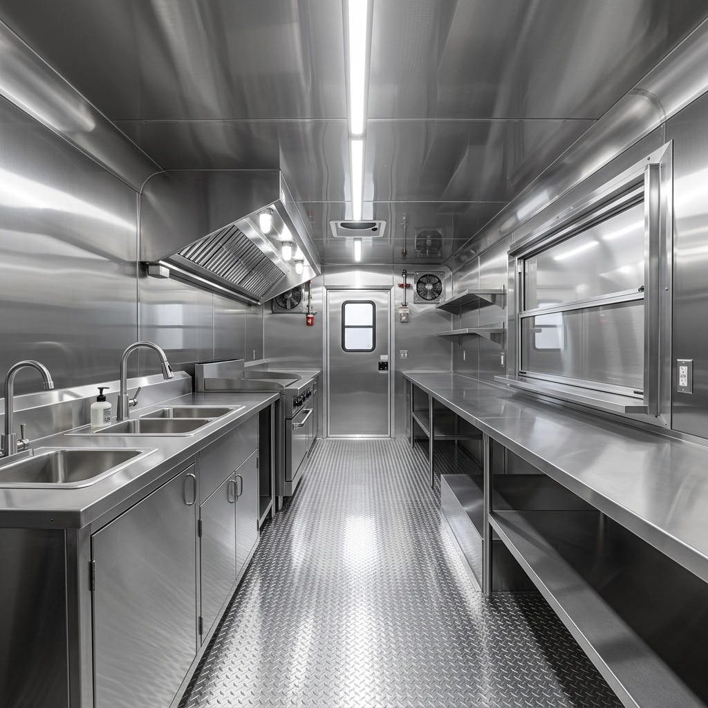 Stainless Steel Interior